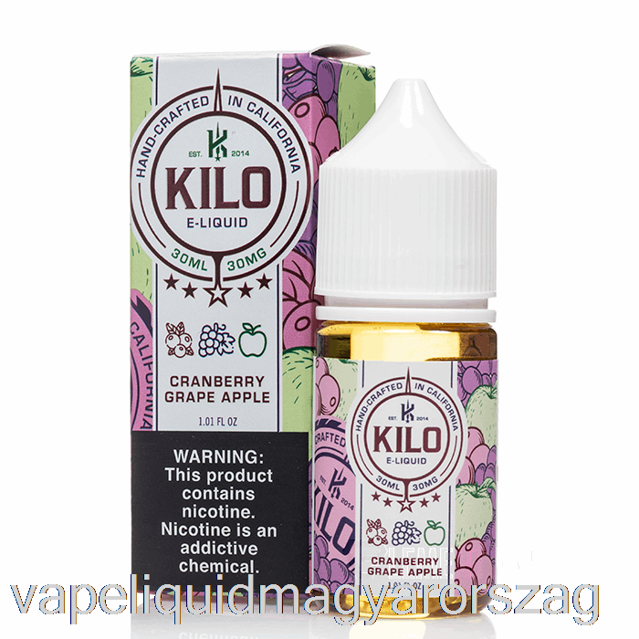 áfonya Szőlő Alma - Kilo Revival Salts - 30ml 30mg Vape Folyadék